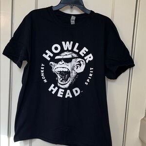 Howler Head Monkey Spirit Black Tee